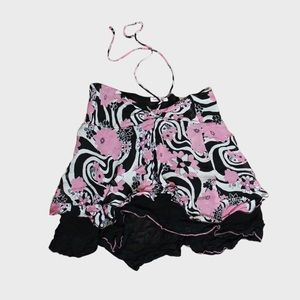 Pink flow flowy tube top